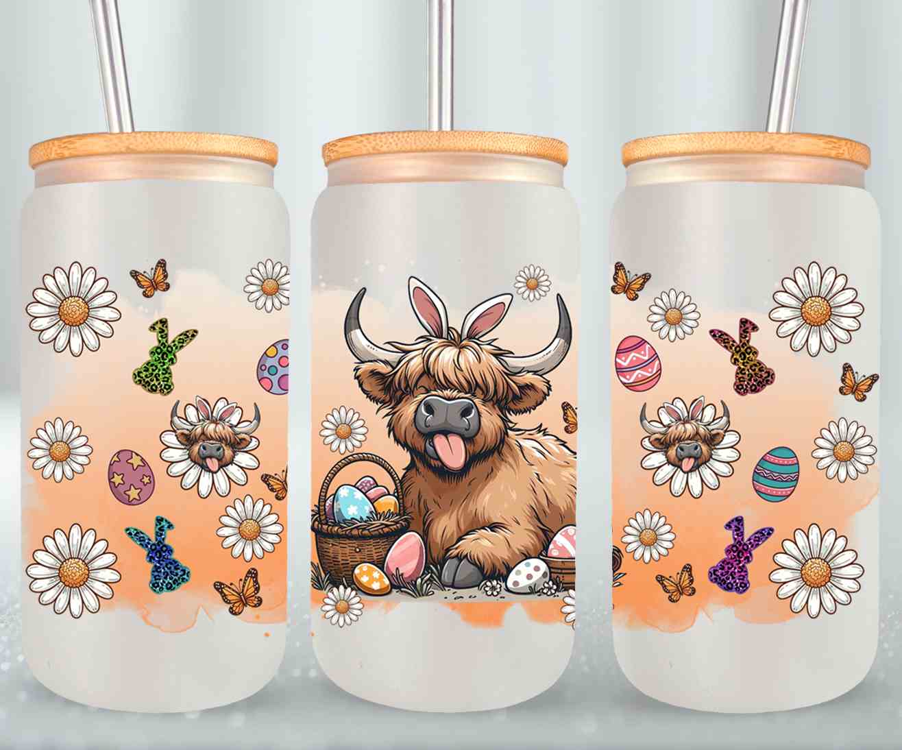 Highland Cow Easter-10383